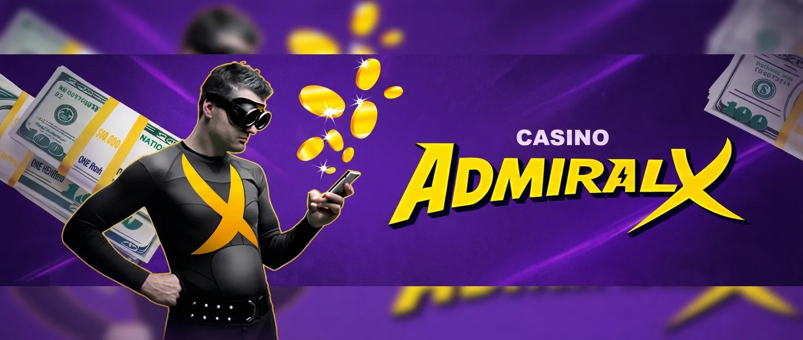 Адмирал Икс казино баннер